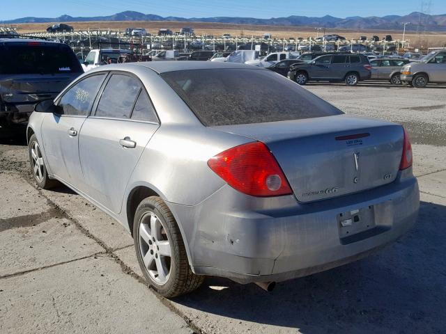 1G2ZH57N284296405 - 2008 PONTIAC G6 GT SILVER photo 3