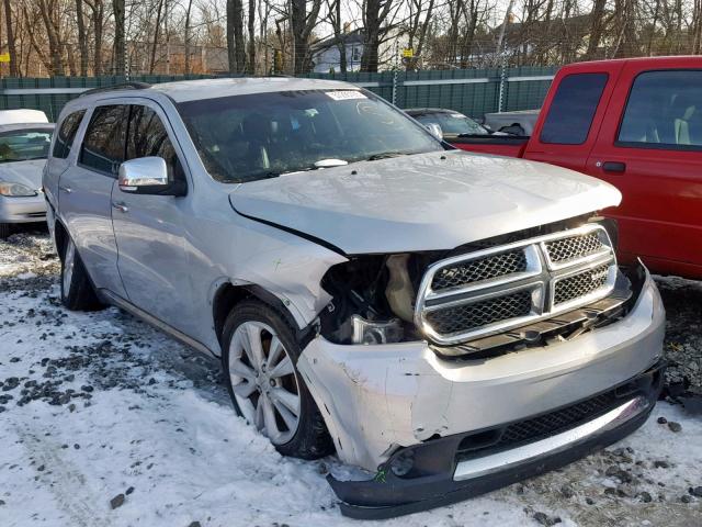 1D4SD4GT2BC638162 - 2011 DODGE DURANGO CR SILVER photo 1