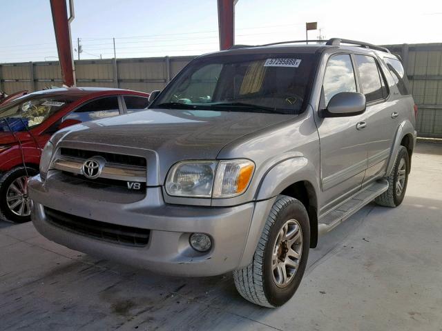 5TDBT48A86S270992 - 2006 TOYOTA SEQUOIA LI SILVER photo 2