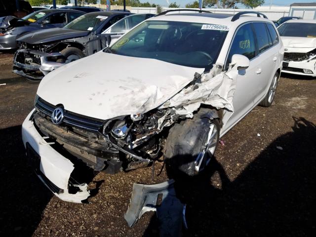 3VWPL7AJ6DM667029 - 2013 VOLKSWAGEN JETTA TDI  photo 2