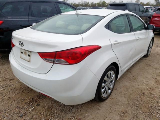 5NPDH4AE1DH201040 - 2013 HYUNDAI ELANTRA GLS  photo 4