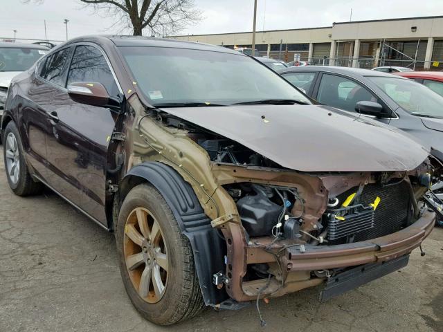 2HNYB1H44AH503063 - 2010 ACURA ZDX TECHNO BURGUNDY photo 1