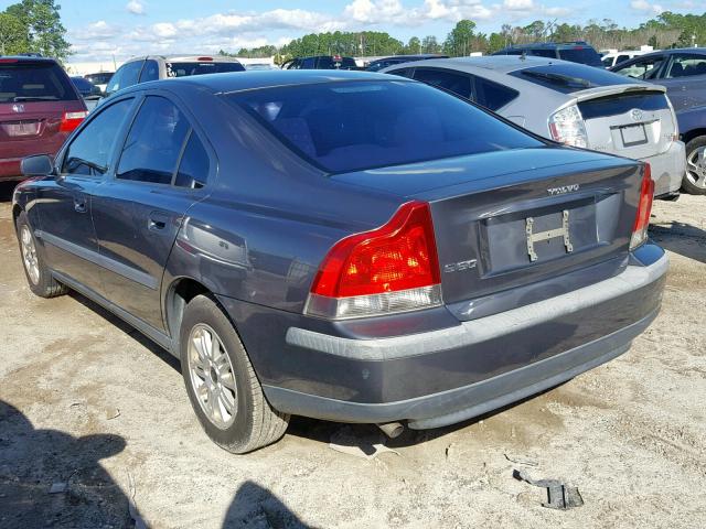 YV1RS61TX42347062 - 2004 VOLVO S60 GRAY photo 3