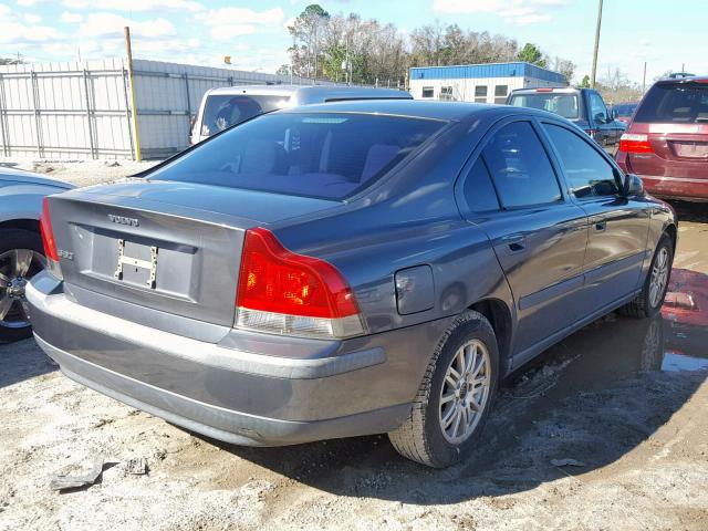 YV1RS61TX42347062 - 2004 VOLVO S60 GRAY photo 4