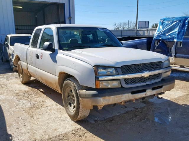 2GCEC19VX41398152 - 2004 CHEVROLET SILVERADO WHITE photo 1