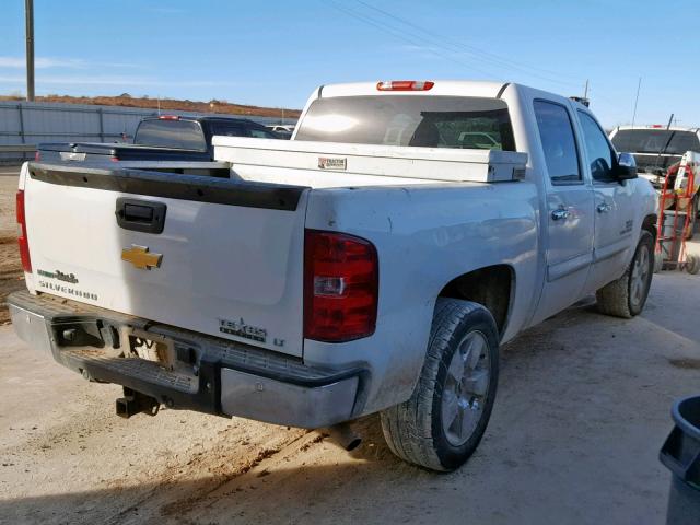 3GCPCSE09BG253777 - 2011 CHEVROLET SILVERADO WHITE photo 4