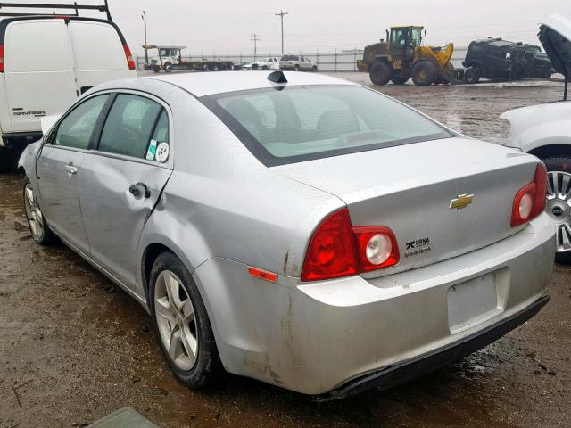 1G1ZA5EU5CF292431 - 2012 CHEVROLET MALIBU LS SILVER photo 3