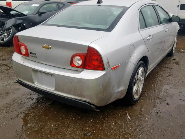 1G1ZA5EU5CF292431 - 2012 CHEVROLET MALIBU LS SILVER photo 4
