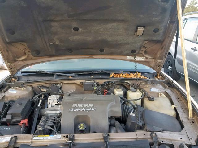 1G4CU5213W4644531 - 1998 BUICK PARK AVENU TAN photo 7