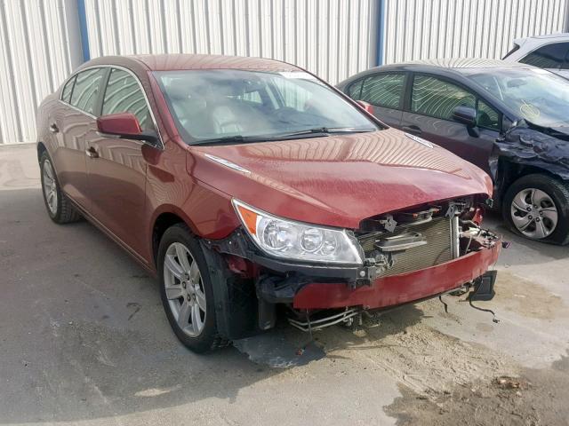 1G4GC5EG3AF170159 - 2010 BUICK LACROSSE C RED photo 1