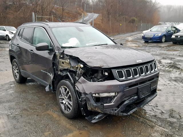 3C4NJDBBXJT101897 - 2018 JEEP COMPASS LA 灰色 照片 1