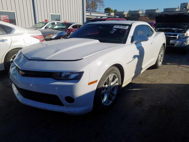 2G1FA1E31E9158241 - 2014 CHEVROLET CAMARO LS  photo 2