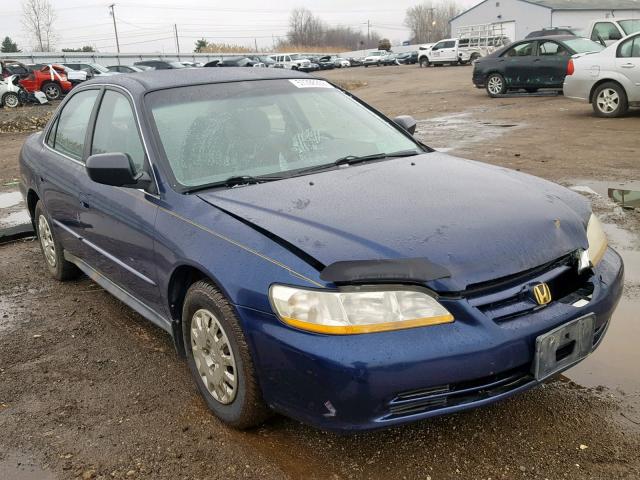 1HGCF86652A092159 - 2002 HONDA ACCORD VAL BLUE photo 1