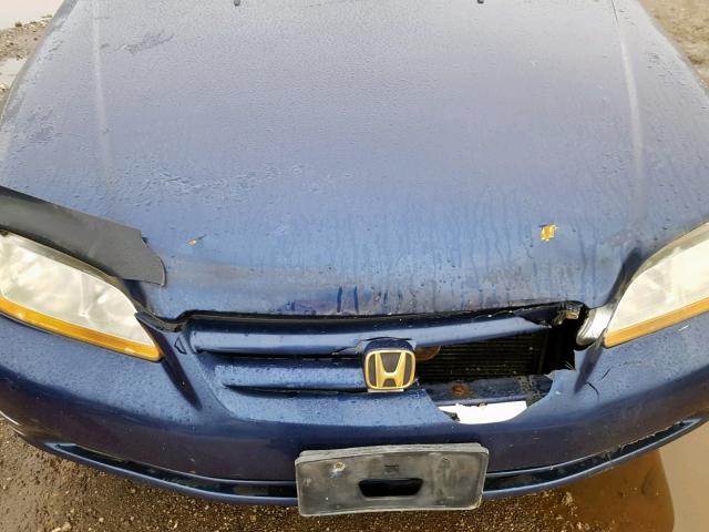 1HGCF86652A092159 - 2002 HONDA ACCORD VAL BLUE photo 9