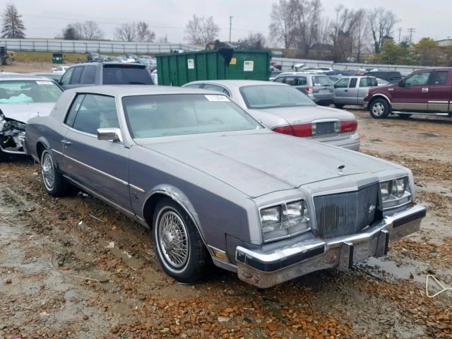 4Z57RAE7422941 - 1980 BUICK RIVIERA GRAY photo 1