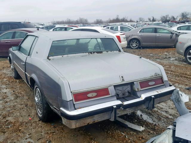 4Z57RAE7422941 - 1980 BUICK RIVIERA GRAY photo 3