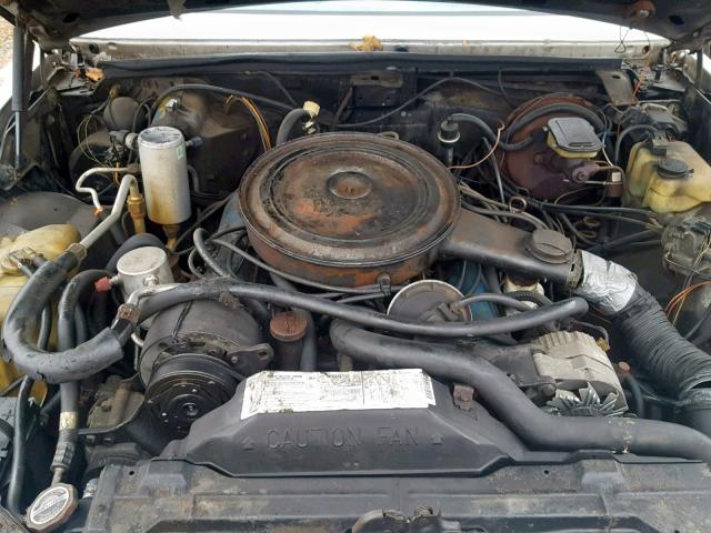 4Z57RAE7422941 - 1980 BUICK RIVIERA GRAY photo 7