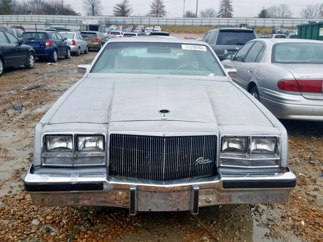 4Z57RAE7422941 - 1980 BUICK RIVIERA GRAY photo 9