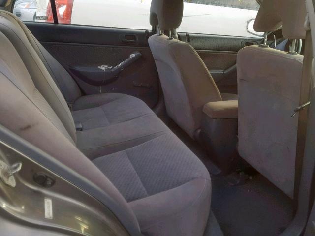 2HGES16375H515895 - 2005 HONDA CIVIC DX V GRAY photo 6