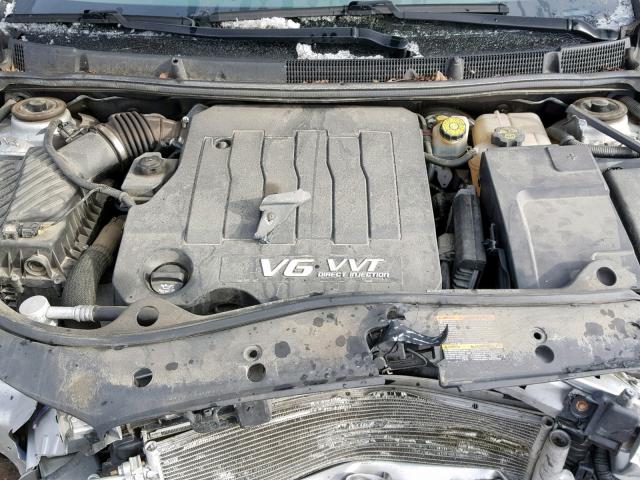 1G4GC5EG7AF252203 - 2010 BUICK LACROSSE C SILVER photo 7