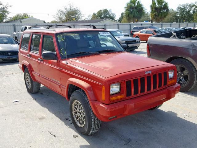 1J4FJ78S5WL243486 - 1998 JEEP CHEROKEE L RED photo 1