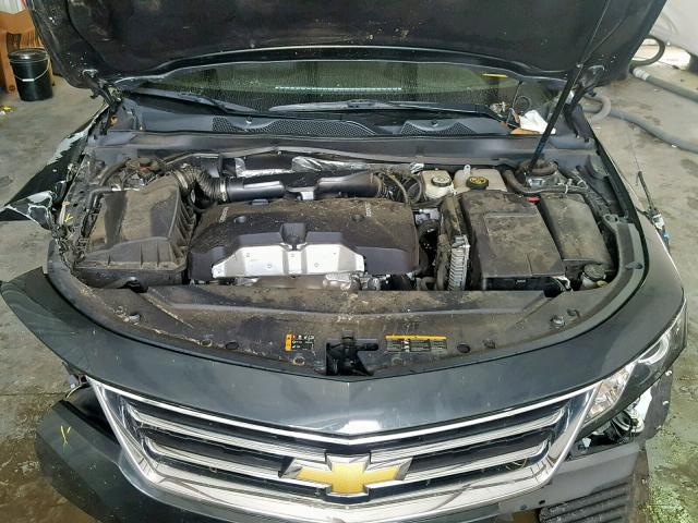 2G1155SL2F9179966 - 2015 CHEVROLET IMPALA LTZ BLACK photo 7