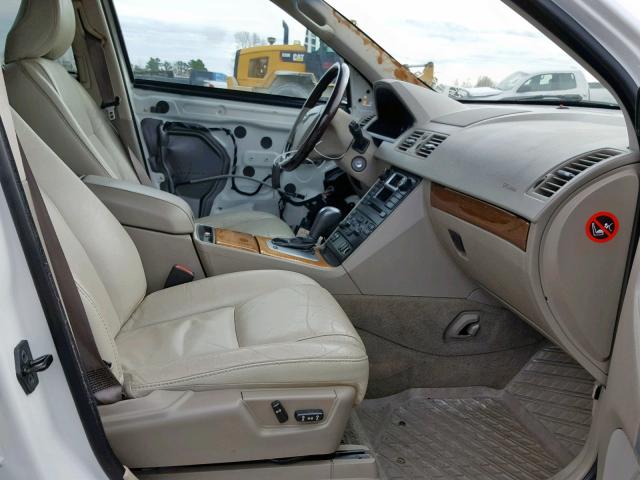 YV4CZ592061255428 - 2006 VOLVO XC90 WHITE photo 5