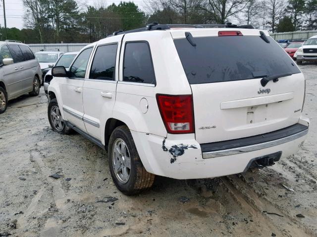 1J4HS58N15C675639 - 2005 JEEP GRAND CHER WHITE photo 3