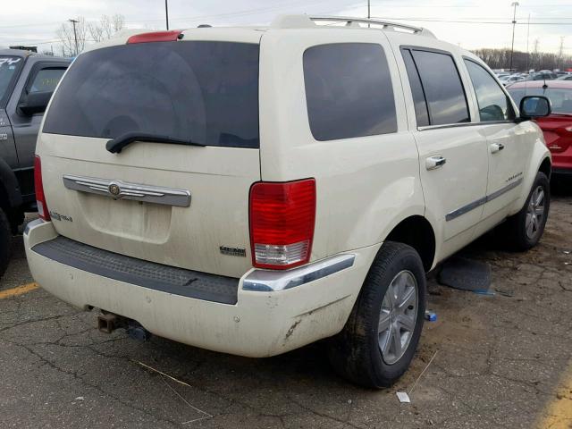 1A8HW58287F587083 - 2007 CHRYSLER ASPEN WHITE photo 4