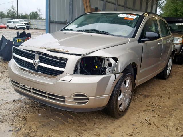 1B3HB48AX9D116556 - 2009 DODGE CALIBER SX GOLD photo 2