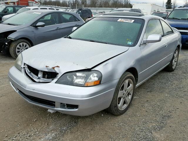 19UYA41613A007856 - 2003 ACURA 3.2CL TYPE SILVER photo 2