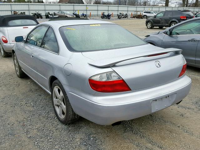 19UYA41613A007856 - 2003 ACURA 3.2CL TYPE SILVER photo 3