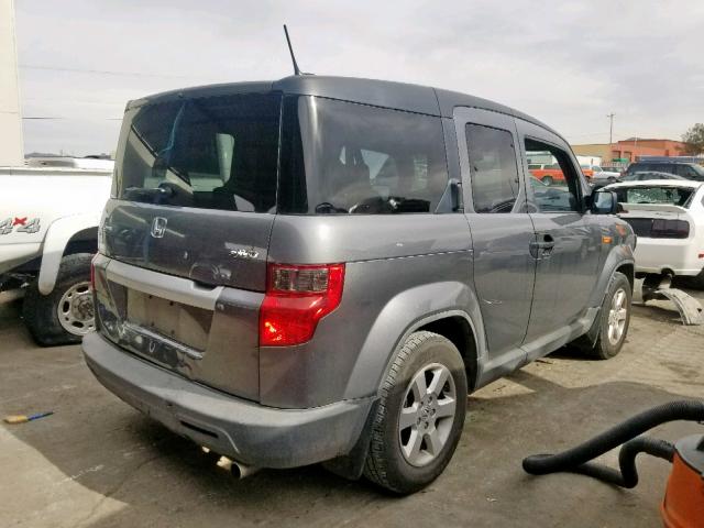 5J6YH2H73AL001260 - 2010 HONDA ELEMENT EX GRAY photo 4