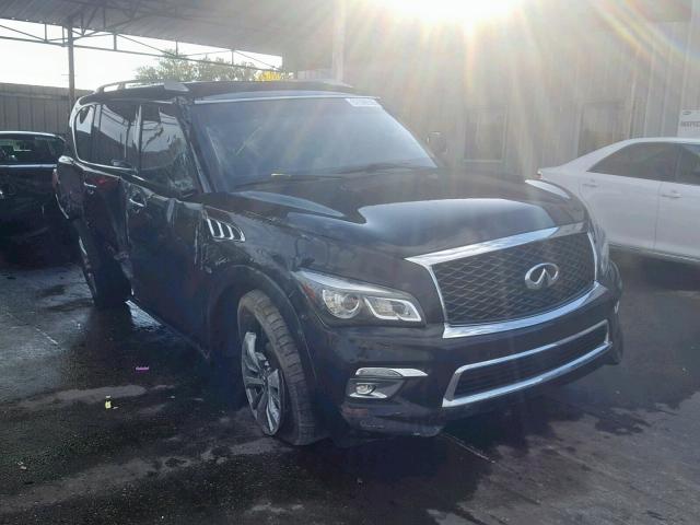 JN8AZ2NF6H9640339 - 2017 INFINITI QX80 BASE BLACK photo 1