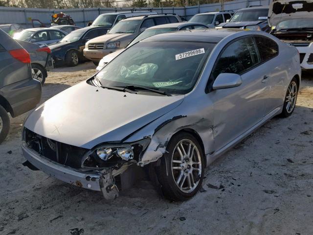 JTKDE177550031692 - 2005 TOYOTA SCION TC Gümüş foto 2
