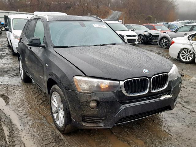 5UXWZ7C33H0V87190 - 2017 BMW X3 SDRIVE2 Қара фото 1