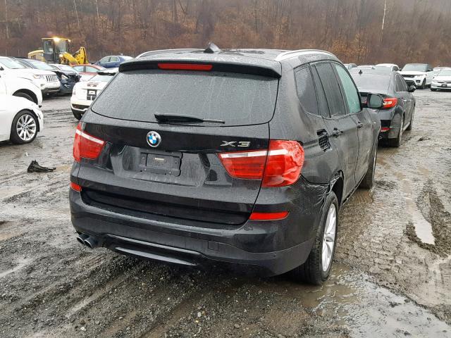 5UXWZ7C33H0V87190 - 2017 BMW X3 SDRIVE2 Қара фото 4