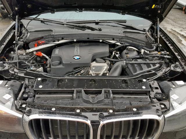 5UXWZ7C33H0V87190 - 2017 BMW X3 SDRIVE2 Қара фото 7