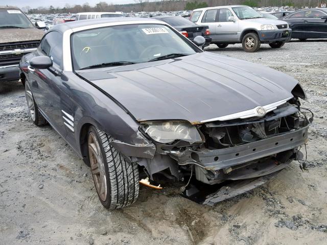 1C3AN69L94X018424 - 2004 CHRYSLER CROSSFIRE GRAY photo 1