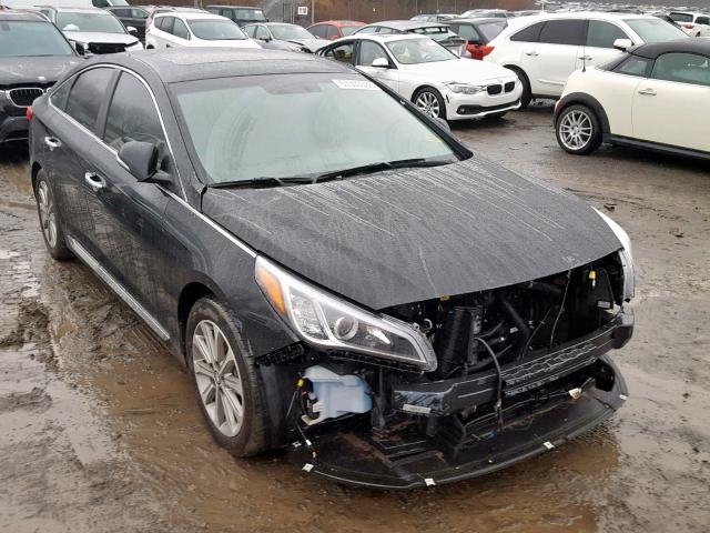 5NPE34AF4HH514486 - 2017 HYUNDAI SONATA SPO BLACK photo 1