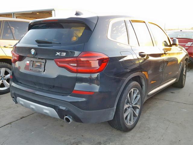 5UXTR9C54JLC69828 - 2018 BMW X3 XDRIVEM 黑色 照片 4