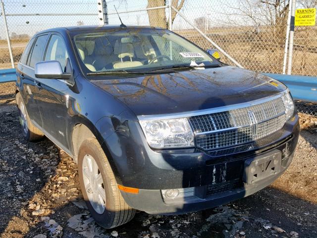 2LMDU88C58BJ01757 - 2008 LINCOLN MKX BLACK photo 1