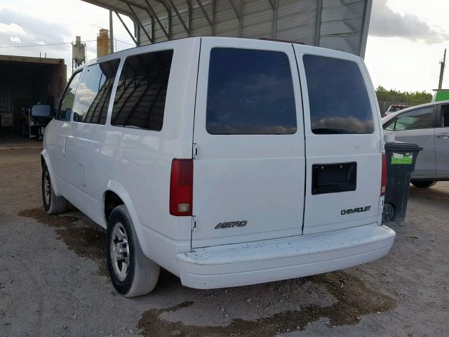 1GNDM19X25B100762 - 2005 CHEVROLET ASTRO WHITE photo 3