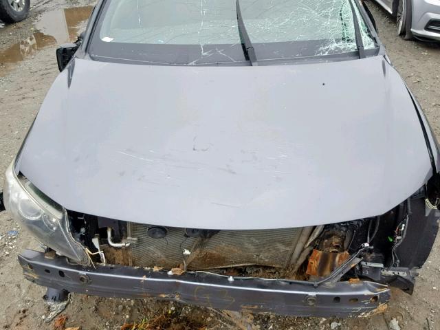 JTKJF5C7XD3049485 - 2013 TOYOTA SCION TC ნაცრისფერი ფოტო 7