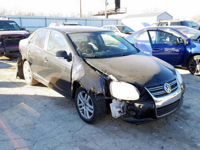 3VWPF71K67M036110 - 2007 VOLKSWAGEN JETTA 2.5 BLACK photo 1