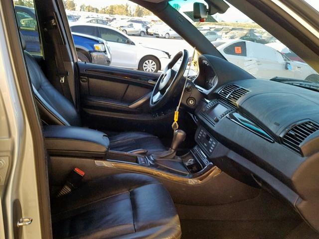 5UXFA93566LE83988 - 2006 BMW X5 4.8IS GRAY photo 5