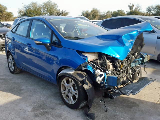 3FADP4BJ2FM148284 - 2015 FORD FIESTA SE BLUE photo 1