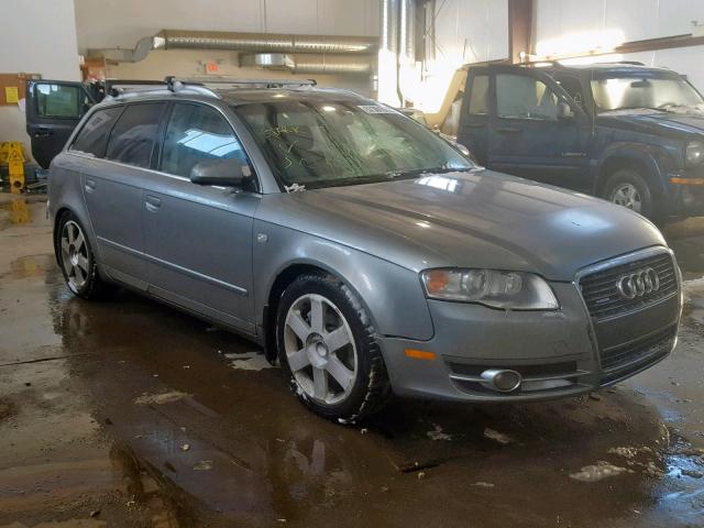 WAUKF68E16A000471 - 2006 AUDI A4 2.0T AV GRAY photo 1