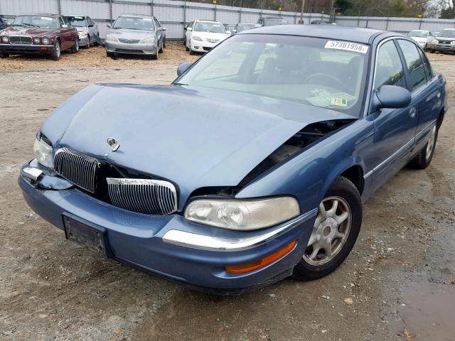 1G4CW54K7Y4226668 - 2000 BUICK PARK AVENU BLUE photo 2