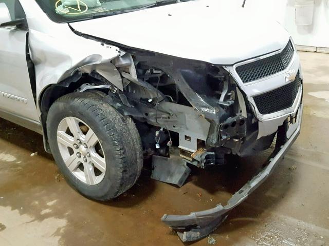 1GNER23D59S162740 - 2009 CHEVROLET TRAVERSE L SILVER photo 9